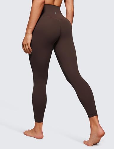 CRZ YOGA Womens Butterluxe High Waisted Yoga Leggings 25" - Double Seamed Buttery Soft Comfy Athletic Gym Workout Pants2