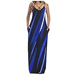 Damen Casual Kleid Sommer 3/4 Ärmel Punkt Elegant Maxikleider mit V-Ausschnitt Rüsche Retro Blusenkleid Sommerkleid mit Gürtel Boho Kleider für Alltag Damen Kleider Blusenkleid Elegant Longshirt V-Ausschnitt 1/2 Ärmel Hemdkleid Kurze Minikleid mit Knöpfe Damen Kleider Boho Sommerkleid V-Ausschnitt Maxikleid Kurzarm Strandkleid Lang mit Schlitz Damen Beiläufige Lose Kleid Fest Langarm Boho Lang Maxi Kleid Sommerkleid Damen Partykleid Lang Chiffon High Waist Striped Sleeveless Beach Kleid Elegant