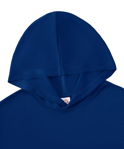 Facitisu Men Long Sleeve Tee Shirts with Hooded 5 Pack Athletic Pullover Dry Fit Sweatshirts Gym Hoodies4