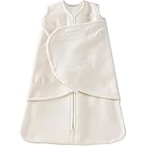 HALO Micro-Fleece Sleepsack Swaddle, 3-Way Adjustable Swaddle Blanket for Newborn and Infants, TOG 3.0 for Cold Climates, Hip Healthy, Cream, Newborn, 0-3 Months