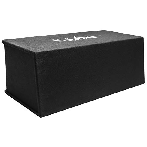Image of Skar Audio Dual 12 inch 2400W Loaded SDR Series Vented Subwoofer Enclosure | SDR-2X12D4