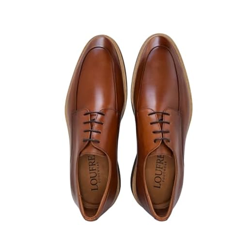 Sapato Masculino Derby York LOUFRE em Couro Legítimo - Sola de EVA (Marrom, BR, Adulto, Numérico, 40)