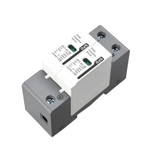 AC SPD 2P protection surtension maison parafoudre photovoltaïque 385V