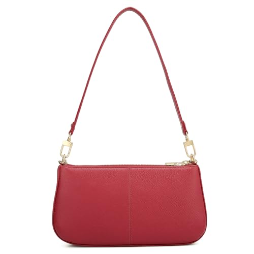 Image of Da Milano Leather Shoulder Bag for Women (00297N)