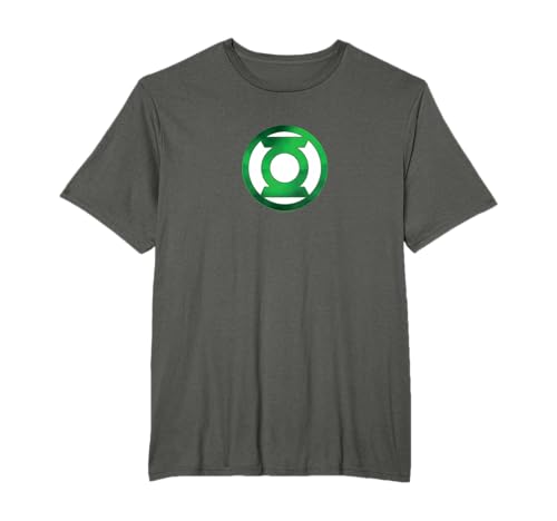 Green Lantern Green Chrome Logo T-Shirt