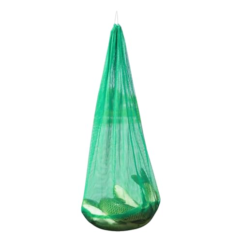 Sac de Rangement de crevettes, Filet avec Cordon pour Petits Poissons - Outil réutilisable pour Grand Porte-ambres pour activités de Plein air, 150 x 70 cm,...