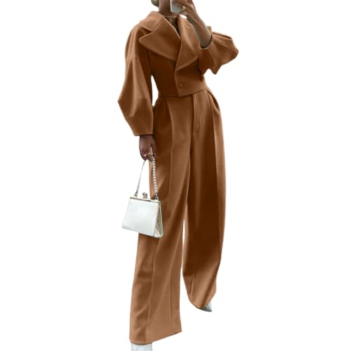 Business Casual Outfits for Women 2026 Fall 2 Piece Cropped