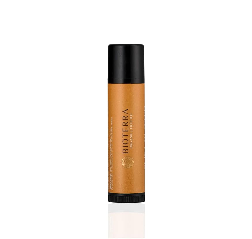 Bioterra Doğal Dudak Nemlendirici Roll-On - Shea Yağı, Aynısefa ve Zeytinyağı İçeren Onarıcı Lip Balm -%100 Doğal İçerik, Kadın & Erkek Kullanımına Uygun