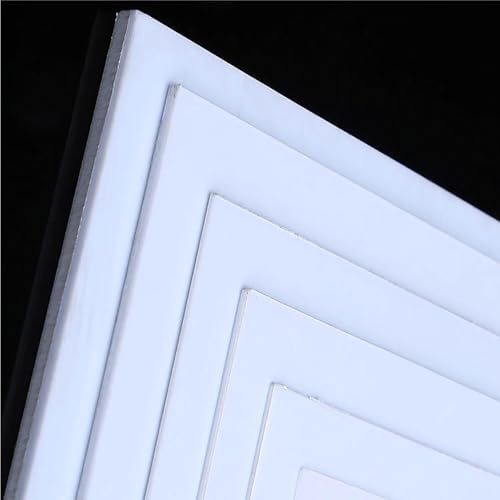 Placa de plástico ABS rígido de 2mm de grosor y 250x300mm para paneles y soportes técnicos
