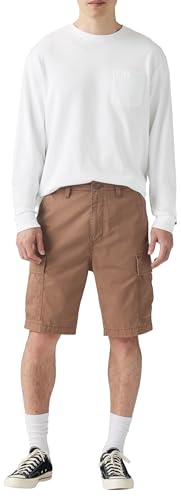 Levi's Pantaloncini Cargo da Uomo, Tamburo di Pioggia, 36W