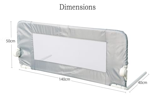 Barrera de cama para niños de 140cm, protector anticaídas infantil Safetots 4