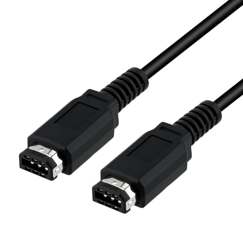 Mcbazel 2 Player Link Câble Connect Cord pour Nintendo GameBoy Color, 1,2 m, Noir
