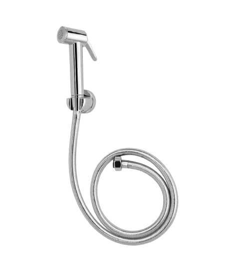 GrandyR Toilet Health Faucet Handheld Health Faucet Toilet Wash Jet Spray Shower Head Gun Grade ABS 1M Flexible Hose Pipe and Wall Hook, Chrome Hand Shower for Toilet Bidet Spray (B0DCZQ64B2) Amazon Price History, Amazon Price Tracker
