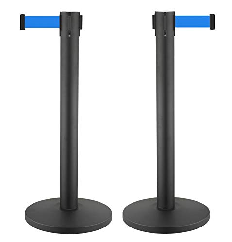 Dolphy Queue Manager with 2 Meter Blue Belt - Set of 2