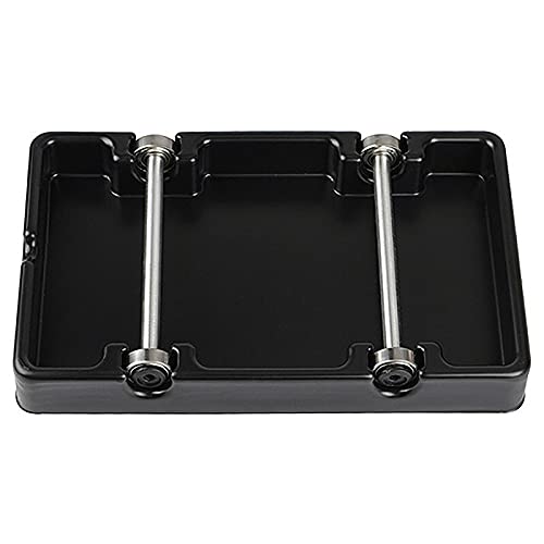 Lysee 3D Printer Parts & Accessories - 3D Printer Accessories Filament Spool Holder for Prusa I3 MK2.5S / MK3S Multi-Material 2S Material Tray Material Rack - (Color: Black)
