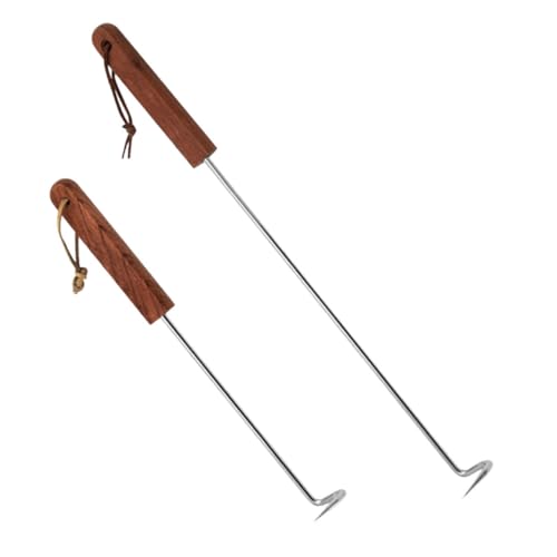 ibasenice 5 Series Carne De Inoxidable para Asar Antideslizante para BBQ Y Preparación 2 Piezas X 5