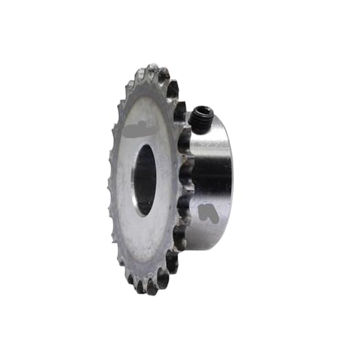 Pignon acier 04C pas 6,35 mm usinage haute résistance alésage 12mm 36 dents