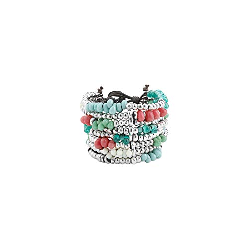 UNO DE 50 pulsera CORAL 17cm/6.69inch PUL1712MCLMTL0M