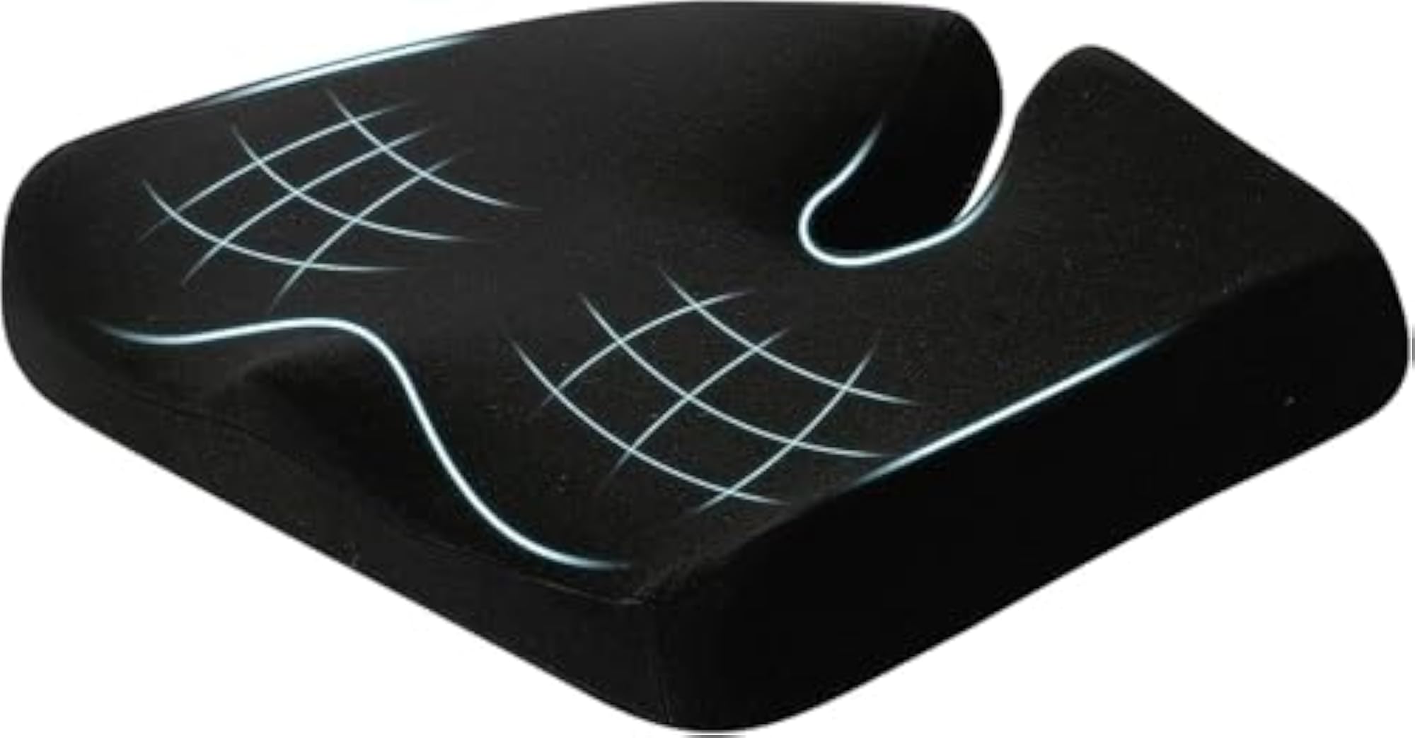 Extra Large Orthopedic Memory Foam Coccyx Seat Cushion