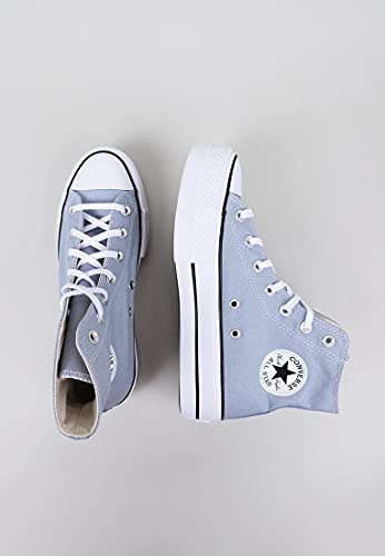 Baskets basses Converse Chuck Taylor All Star Platform Obsidian Mist - vue 9
