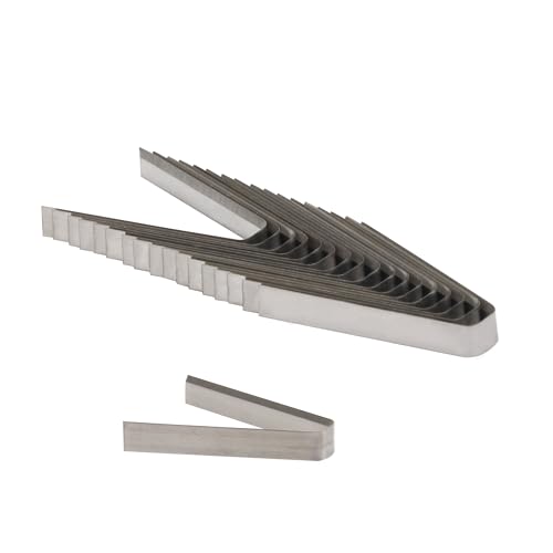 Image of Tire Groover Flat Blades for Ideal Tire Groover Tool Regroover Kit - Tire Groover Blades-18 Pack (Tire Groover Blade #3 3 /32)