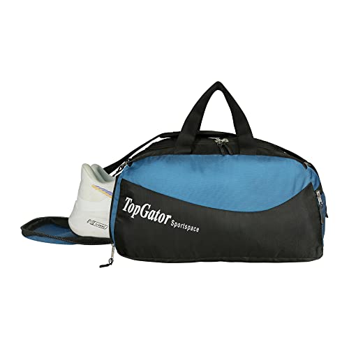 Image of polyester 25 Cms Duffle Bag(TG-SGB Blue)