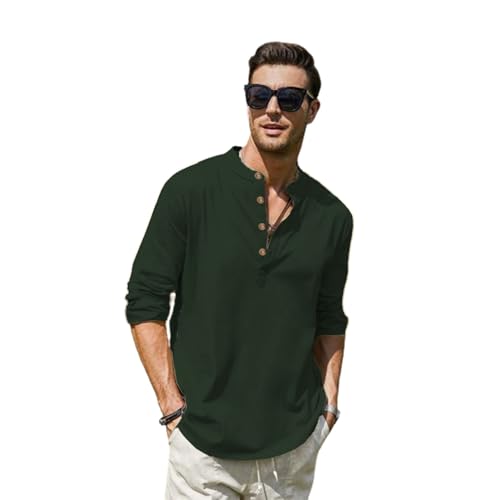 Image of Vida Loca Men Full Sleeve Solid Cotton Blend Straight Slim Fit Kurta Shirt for Men's.