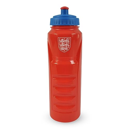 Hy-Pro Officially Licensed England FA 1 Litre Sports Water Bottle, Red, 1000 ml