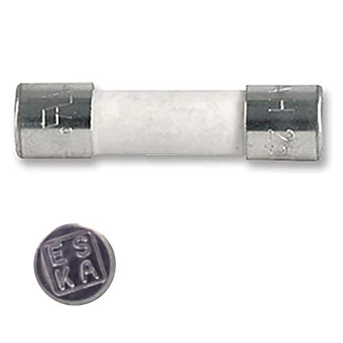 10 fusibles temporizados (T), de cerámica, 8 A, 250 V CA, 5 x 20 mm