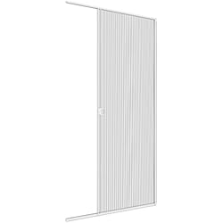 Mosquiteras Plisadas Ikea Windhager Plisada Expert, mosquitera Marco de Aluminio para Puertas, acortable Individualmente, 120 x 240 cm, Blanca, 03955