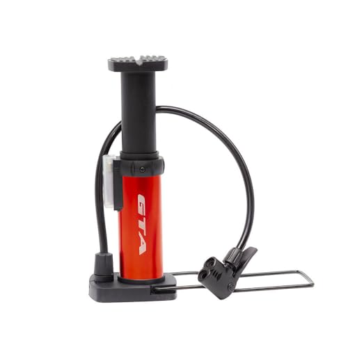 Bomba Pé Start Bike 80psi GTA Encher Bexiga Inflar Inflável(Preto)