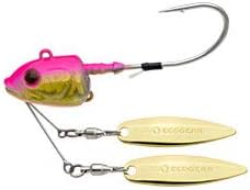 Ecogear CH05 Jig Head Call Up Head 1.8 oz (50 g), Pink Gold Holo