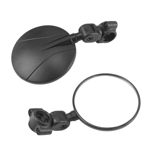 Espejo retrovisor universal para motocicleta con extremos de manillar ajustables