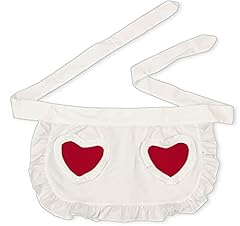 White With Red Hearts