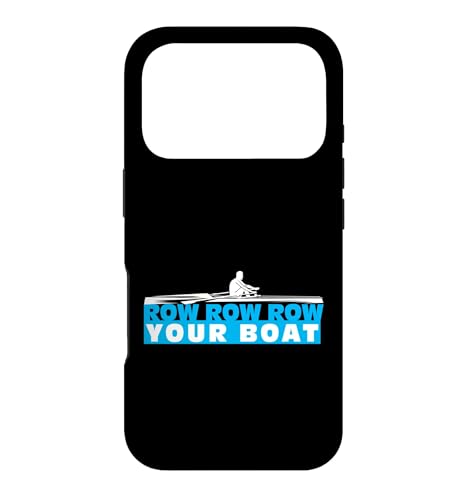 Row Row Your Boat Crew Team �}�b�`���O �{�[�g �{�[�g �I�[�� �X�}�z�P�[�X iPhone 17 Pro �p