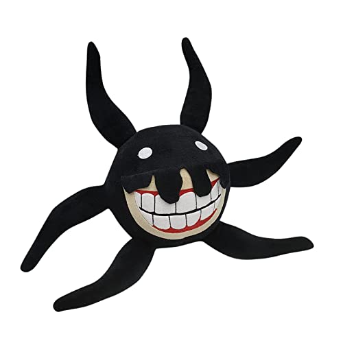 1Pc Doors Plushies Toy, 15.7In Doors Plush Monster Horror Games Night Stuffed Figure Rainbow Doll, Halloween Christmas Birthday Gifts For Kids Boys Girls Friends(Black) #TOP7