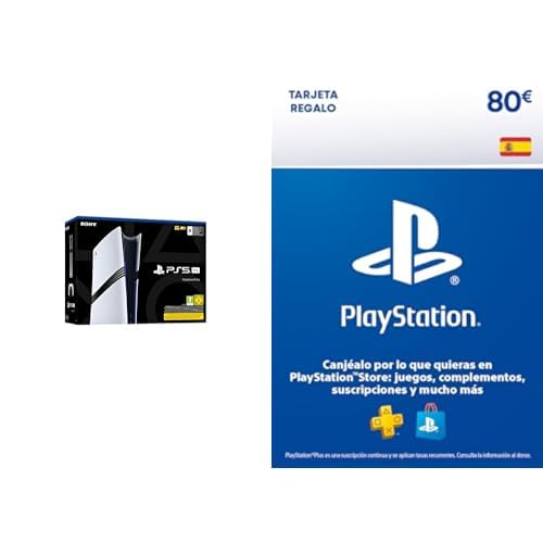 Playstation PS5 Pro + 80 Store Tarjeta Regalo | PSN Cuenta española