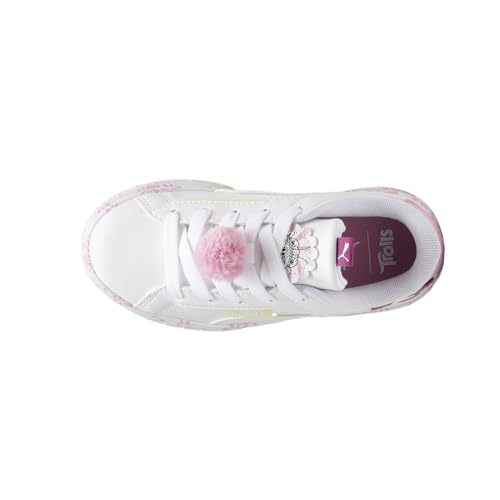 PUMA Kids Girls TRO X Mayze Crashed Lace Up Sneakers Shoes Casual - White - Size 3 M4