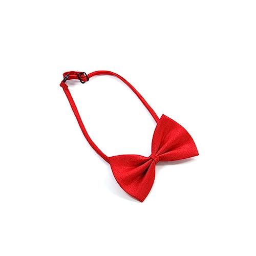 BESPORTBLE 4 Pcs Adjustable Red Bow Tie Graduation Accessory for Men and Women Unisex Design for Senior Year Comfortable and Durable Graduation Suit Accessories