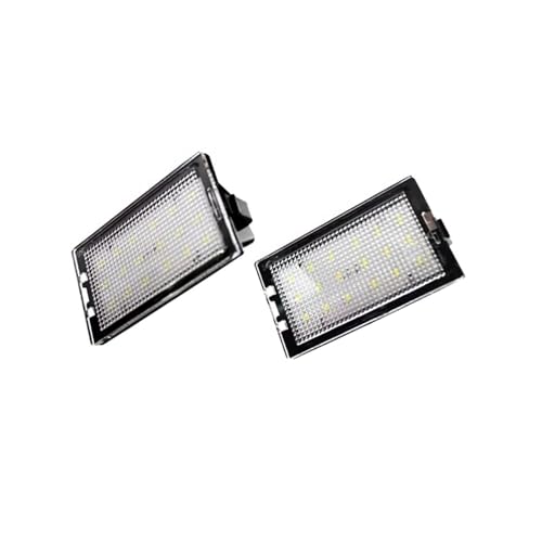 Piloto de matrícula Rover Sport L320 soluciona fallos de luz trasera y humedad en placa