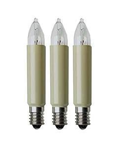 Preisvergleich Produktbild Kleinschaft Kerze 23 V 3W E10, 5 Stück