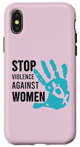 Stop Violence Against ���f�B�[�X T�V���c �X�}�z�P�[�X iPhone X/XS �p