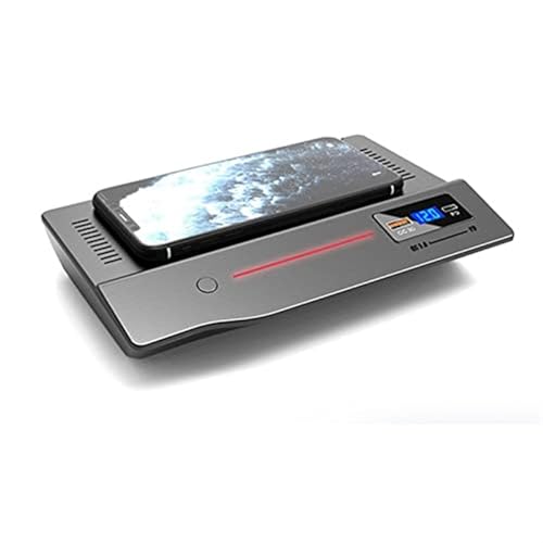 WUPEDI Panel de Carga inalámbrico for teléfono de Coche, 15W, for Nissan, Teana/Alitima 2019-2022, Accesorios Interiores, Cargador inalámbrico QI for teléfono Cargador inalámbrico para Coche