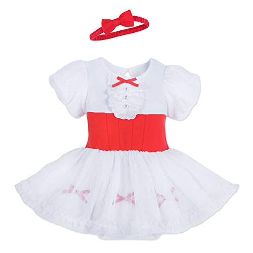 Disney Mary Poppins Costume Bodysuit for Baby Size 18-24 MO Multi