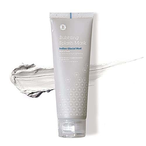 BLITHE Bubbling Splash Mask Pore Care for Face - Indian Healing Clay Mask Mud for Pore Tightening & Blackhead Remover, Korean Face Mask Skin Care for Oily Skin & Pimple 4 Fl Oz