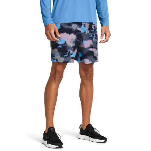 Under Armour Men's Expanse 2-in-1 Boardshorts, 410 Blue, LG