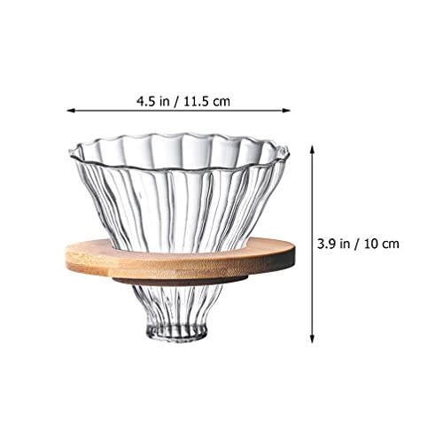 Cabilock Filtro de cristal para cafetera (11,5 x 11,5 cm) - Imagen 3
