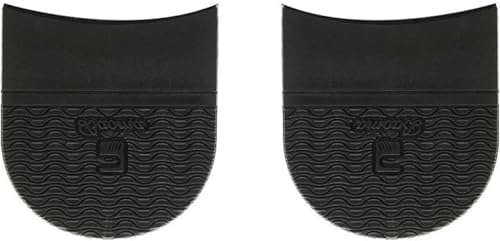 REFURBISHHOUSE 1Paire Semelle Antiderapant Talon de Chaussures en Caoutchouc Reparation Cordonnerie 6.5mm