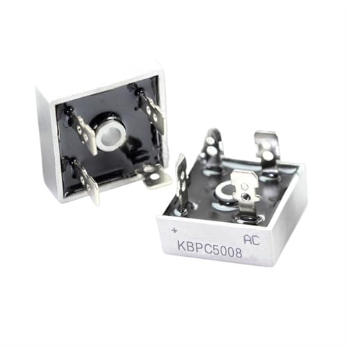 Pont redresseur KBPC5008 carré 50A 800V DIP-4 pour montages électriques stables - Lot de 50