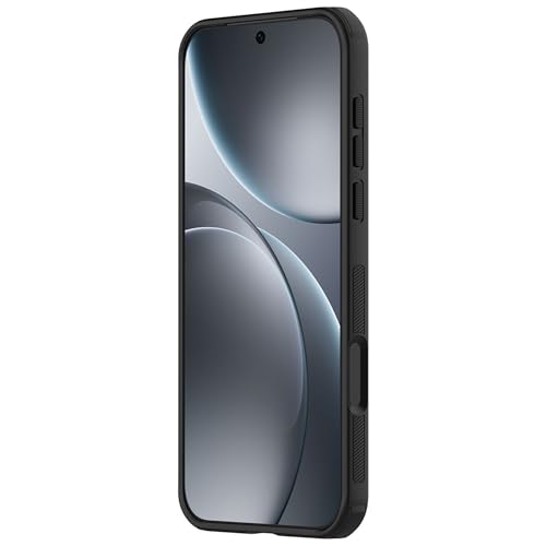 Image of Nillkin Case for Oppo Find X9 Pro (6.78 inch Inch) Super Frosted Shield Pro Magnetic Hard Back Soft Border (PC + TPU) Cover Raised Bezel Camera Protect Black Color